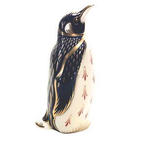 Royal Crown Derby Penguin Paperweight Figurine – Fine Bone China